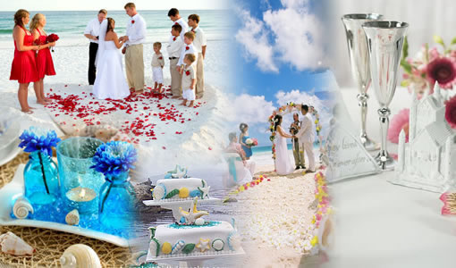 Beach Wedding or Beach Based Theme Wedding
